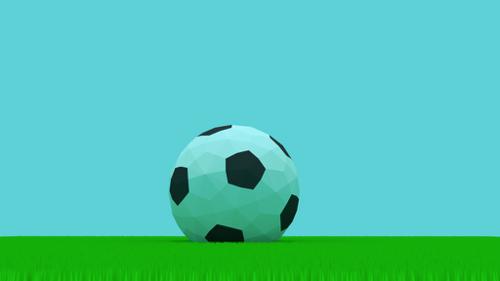 Low-Poly Soccer Ball preview image